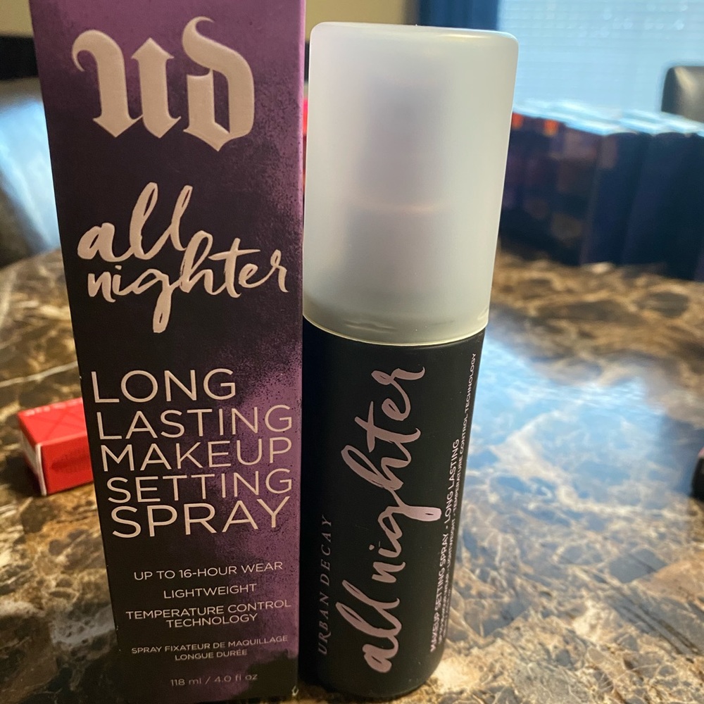 Setting spray